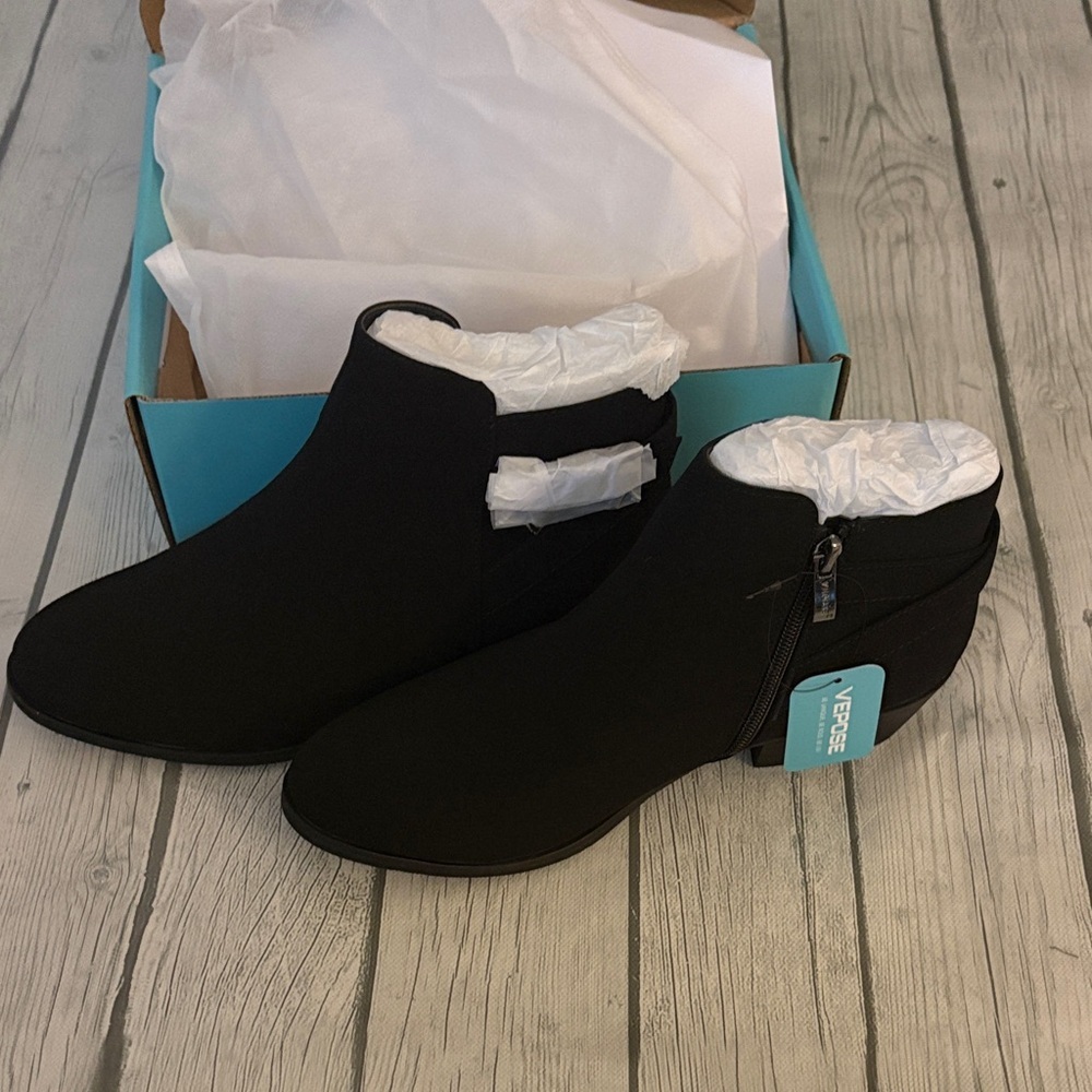 Versatile Black Ankle Booties